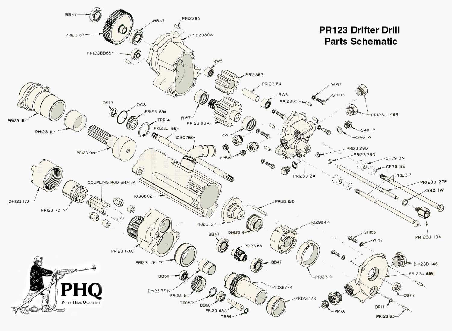 Details about   Gardner Denver PR123 PR55 Drifter Drill Air Connection Tube with O-Ring *NEW* 